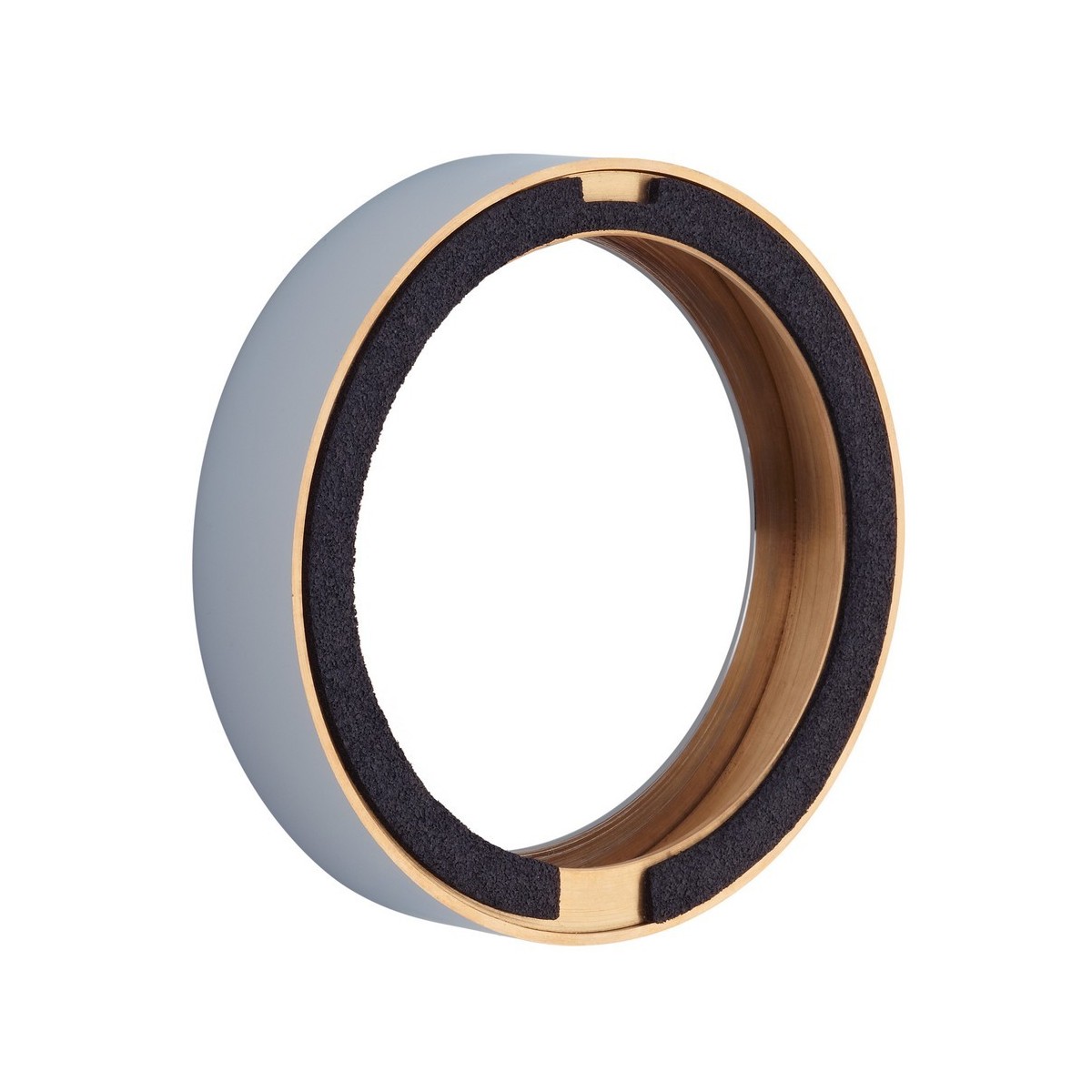 Bague de rallonge 'twin' 30 mm compatible avec l’habillage extérieur rond chromé - LAUFEN HF564002100000 