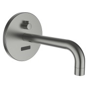 Twintronic mit lav électr à enc av simibox bec 175 alim pile pvd couleur inox - LAUFEN HF707022423060 