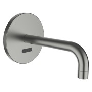 Twintronic robinet lav électr à enc av simibox alim pile pvd couleur inox - LAUFEN HF707023423060 