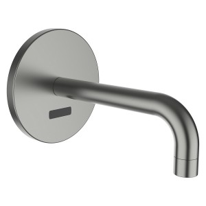 Twintronic robinet lav électr à enc av simibox alim pile pvd couleur inox - LAUFEN HF707023423060 