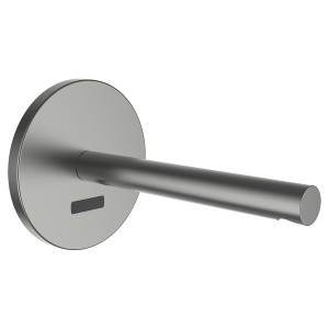 Twintronic robinet lav électr à enc av simibox pile pvd couleur inox - LAUFEN HF707027423060 