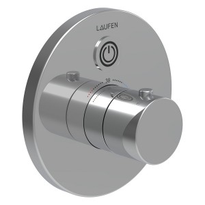 Showertronic mit de d therm électr bluetooth chromé - LAUFEN HF707031100000 