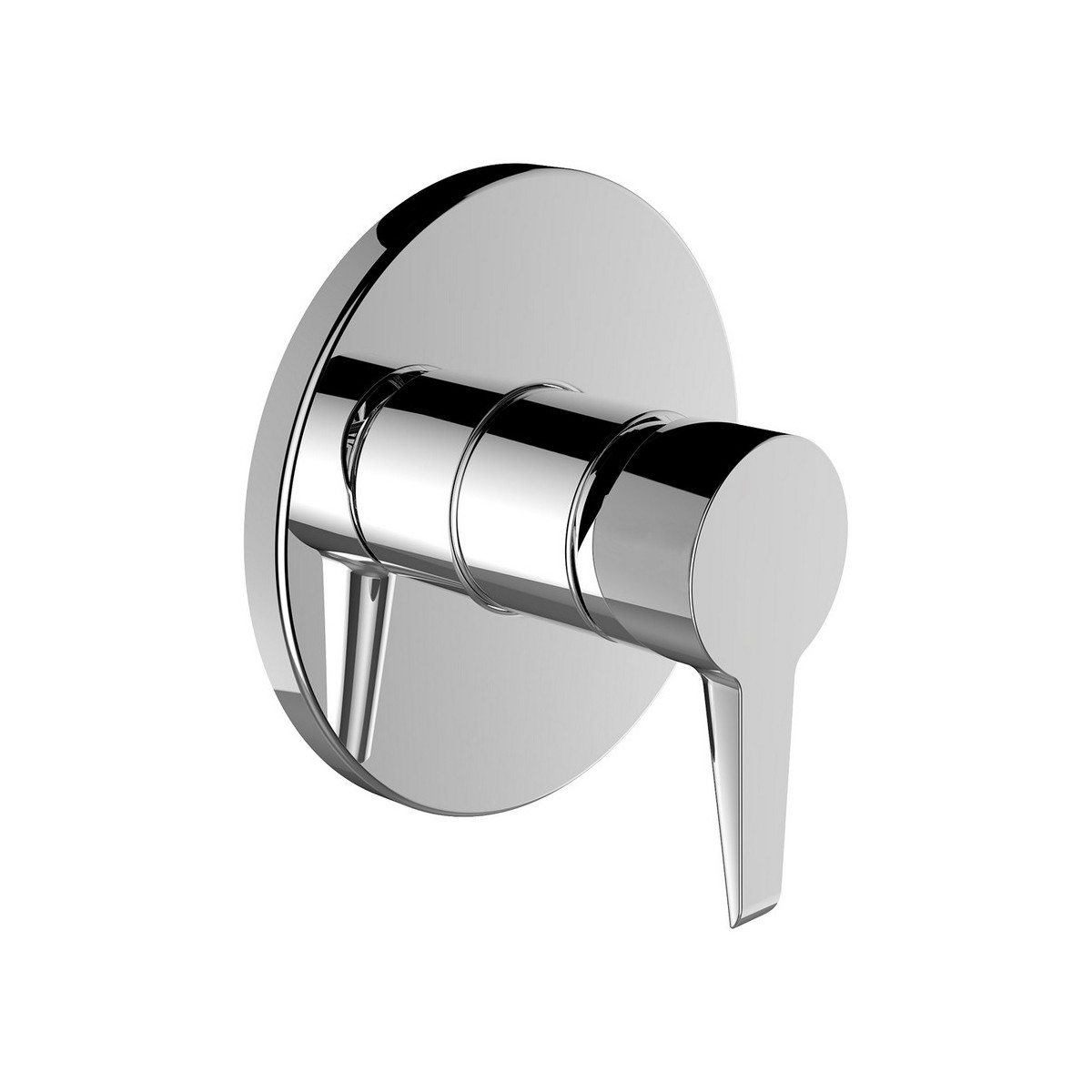 Pure mitigeur de douche encastré pour simibox chromé - LAUFEN HF901778100000 