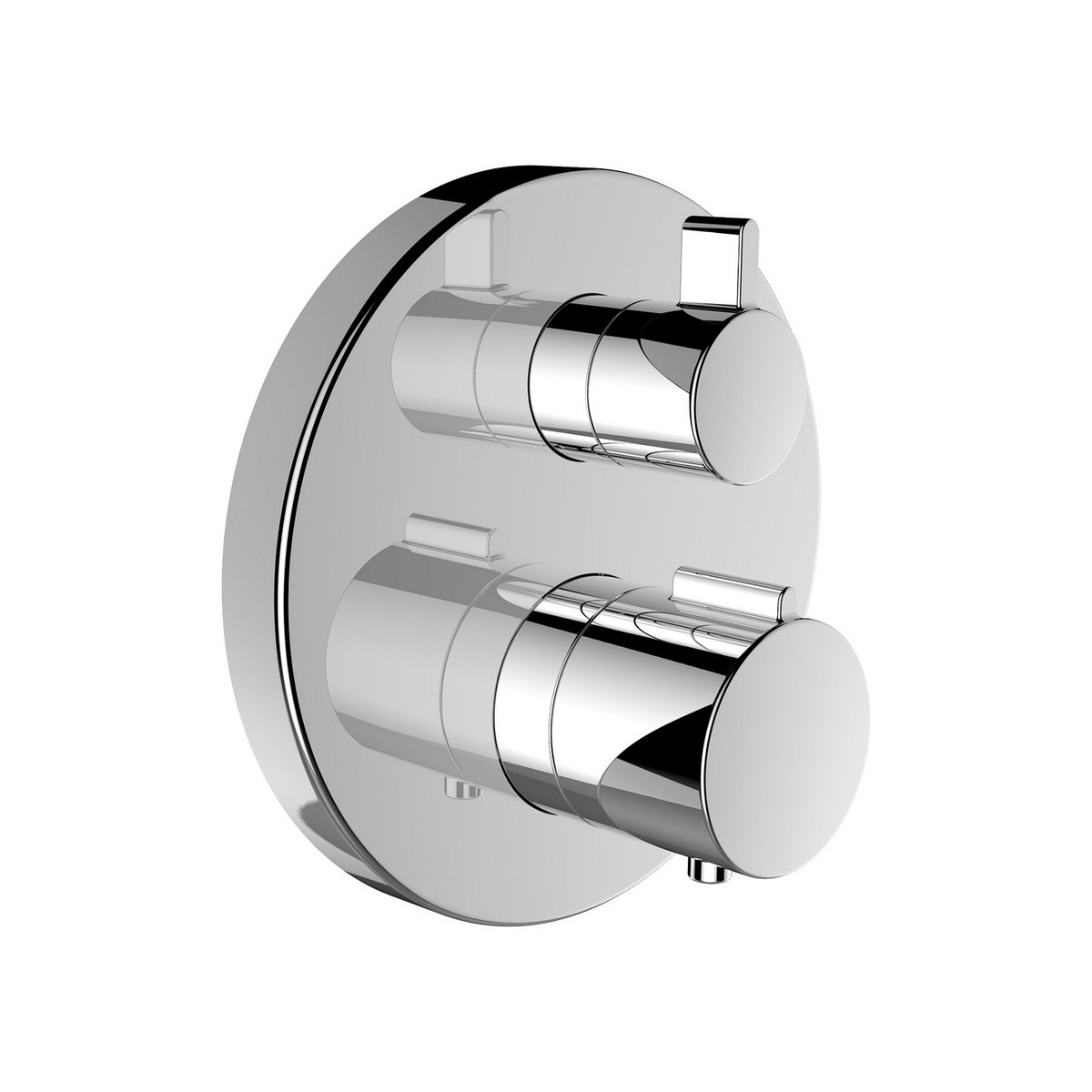 City therm mitigeur thermostatique encastré bain douche façade chrome - LAUFEN HF905475100000 