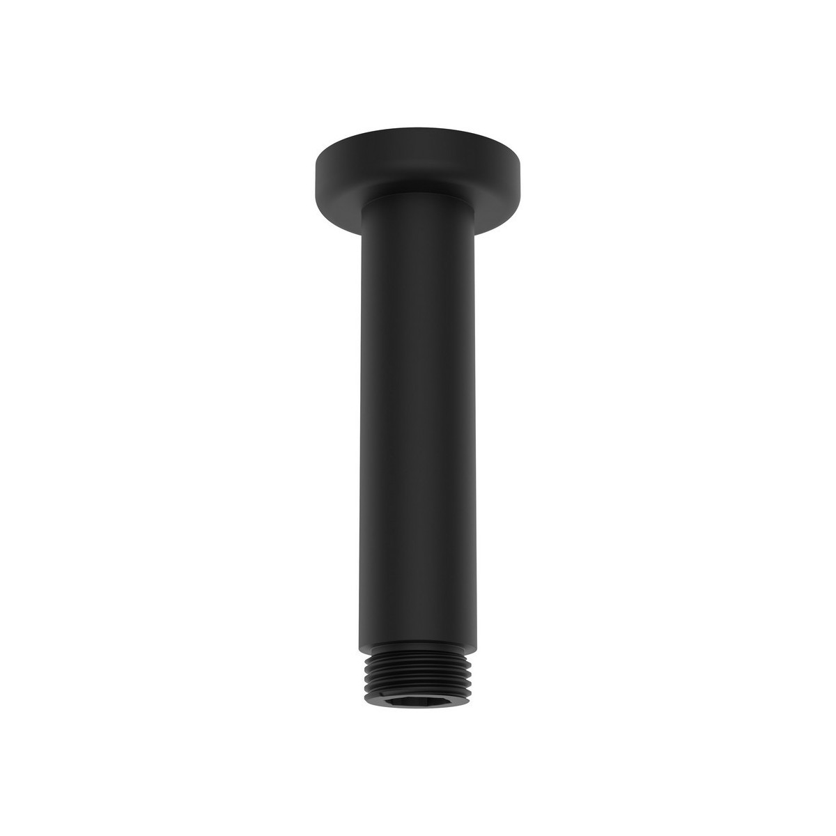 Bras de plafond pour pomme de douche pluie 100 mm pvd titane noir mat - LAUFEN HF960098428001 