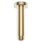 Bras de plafond pour pomme de douche pluie, avec rosace ronde, 100 mm pvd or - LAUFEN HF960098463001 