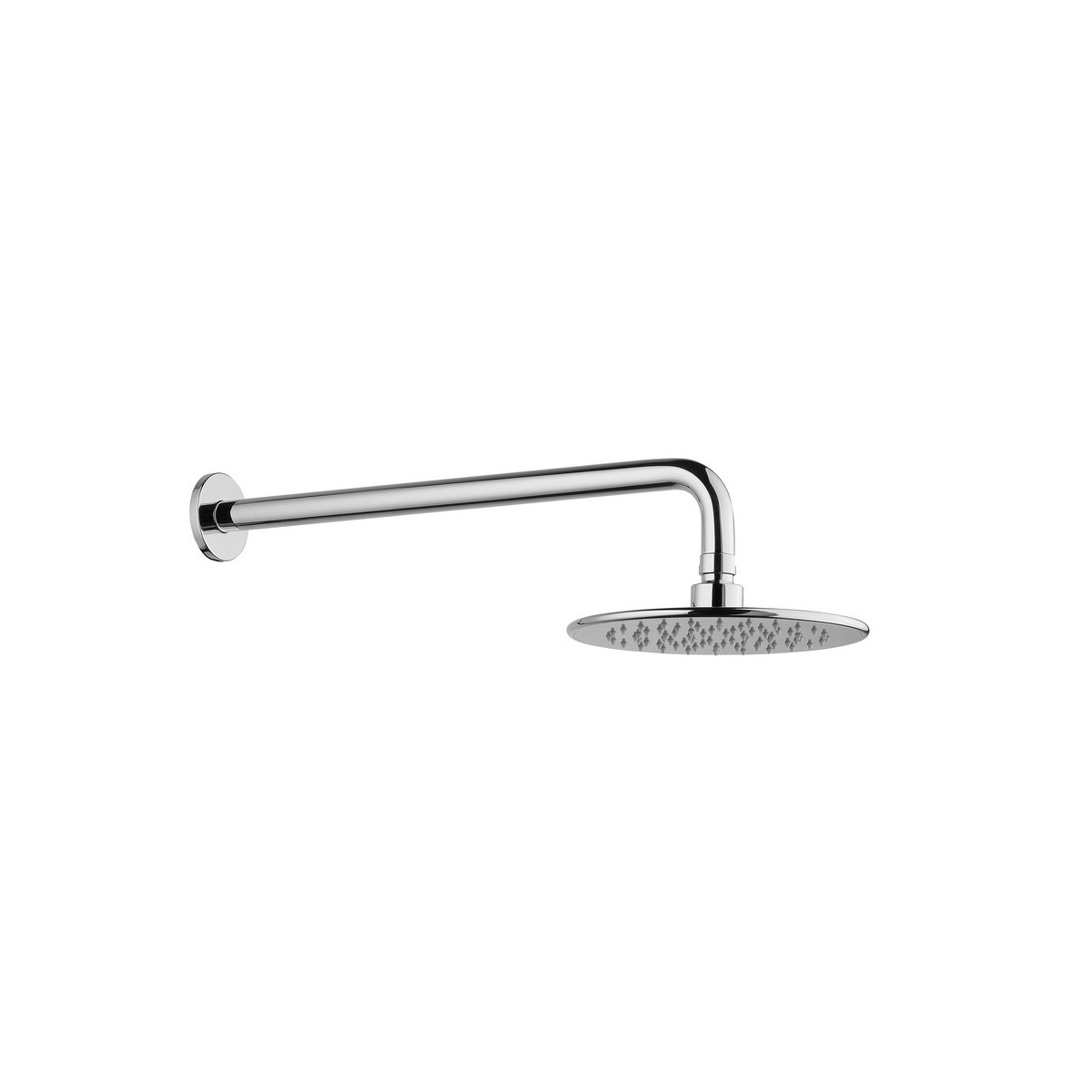Pomme de douche complète ronde ø 206 mm chromé - LAUFEN HF960103100001 
