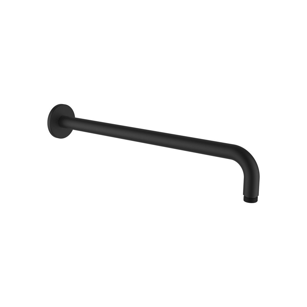 Bras mural pour pomme de douche pluie 420 mm pvd titane noir mat - LAUFEN HF960109428001 