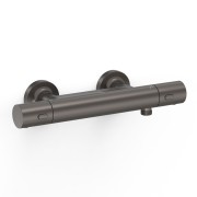 Robinet thermostatique mural pour douche Over-wall Graphite  - TRES 19016402GR 