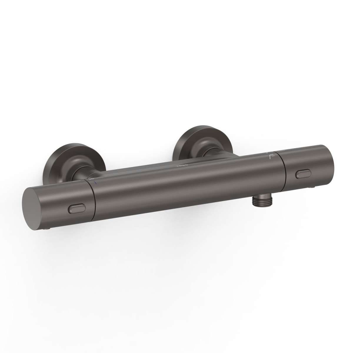 Robinet thermostatique mural pour douche Over-wall Graphite  - TRES 19016402GR 