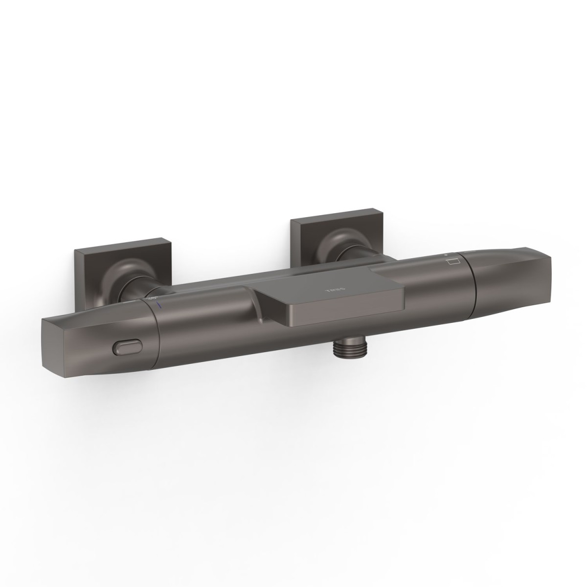 Robinet thermostatique mural pour baignoire et douche Over-wall Graphite  - TRES 19017415GR 
