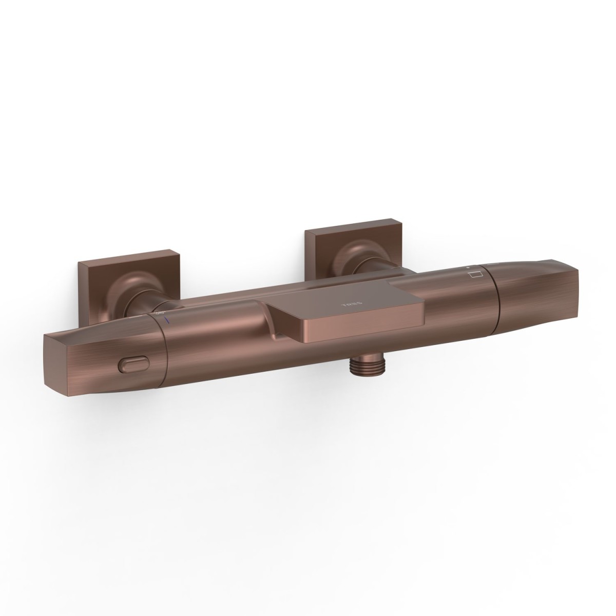 Robinet thermostatique mural pour baignoire et douche Over-wall Volcanic - TRES 19017415VO 