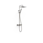 Ensemble de robinet thermostatique mural 2 voies pour douche Over-wall Graphite  - TRES 19039307GR 