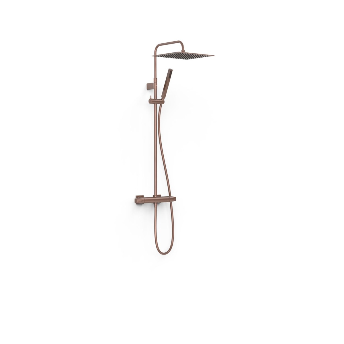 Ensemble de robinet thermostatique mural 2 voies pour douche Over-wall Volcanic - TRES 19039307VO 