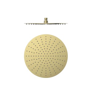 Pommeau de douche Extra-fin diam 300 mm Cava doré  - TRES 134315010CA 