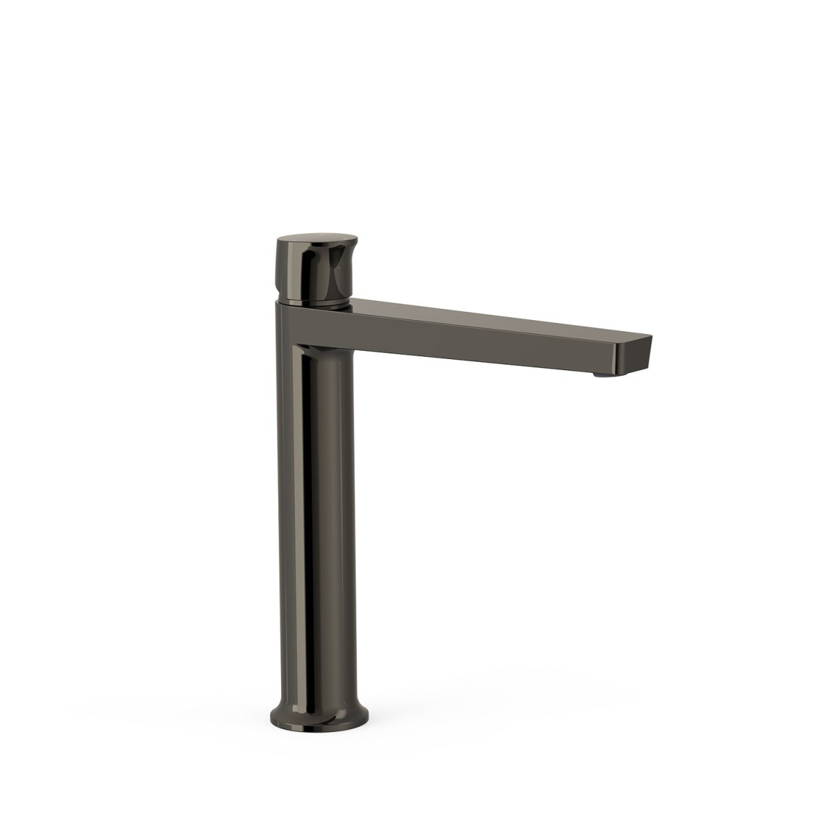 Mitigeur haut pour lavabo Project Noir Métallisé - TRES 22120402KM 