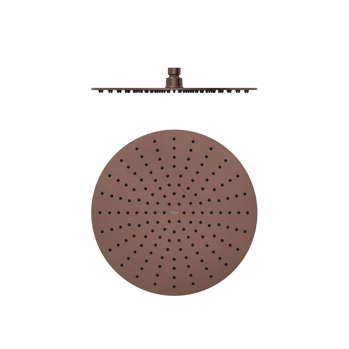 Pommeau de douche Extra-fin diam 300 mm Volcanic - TRES 134315010VO 