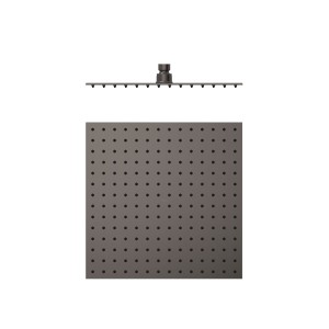 Pommeau de douche Extra-fin 300x300 Graphite  - TRES 134315012GR 