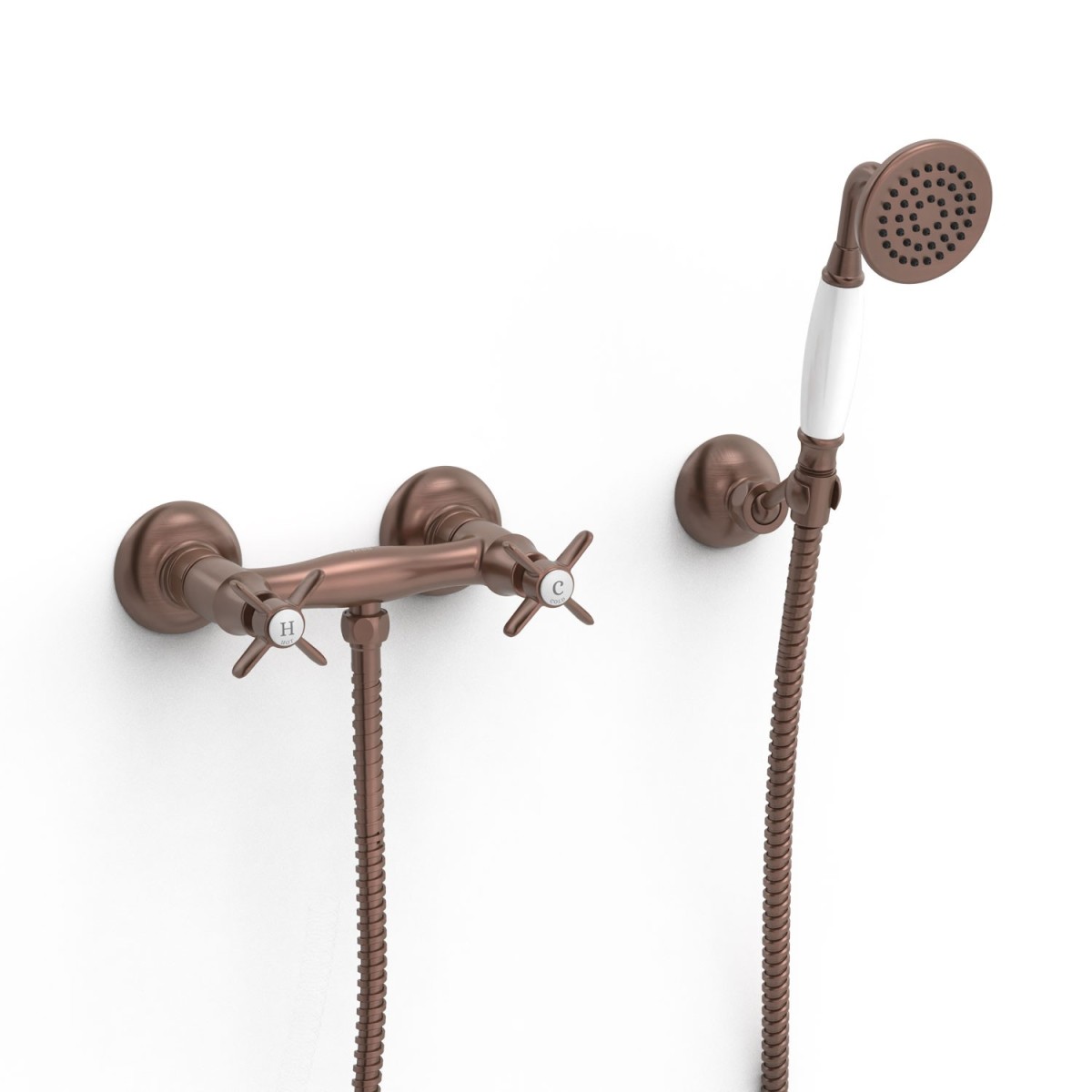 Mélangeur mural pour douche Tres Clasic Volcanic - TRES 24216301VO 