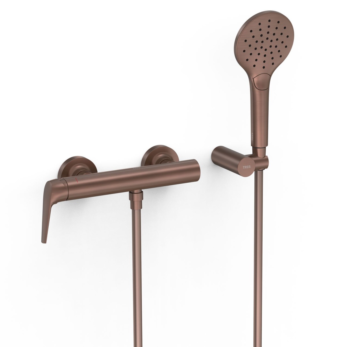 Mitigeur mural pour douche Fuji Volcanic - TRES 28116701VO 