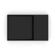 Horizon vasque dash 600x380 mm noir mat - ROCA A32727908B 