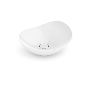 Ohtake vasque à poser en fineceramic 467 x 405 mm blanc brillant - ROCA A327A1N000 