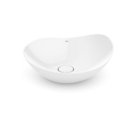 Ohtake vasque à poser en fineceramic 467 x 405 mm blanc brillant - ROCA A327A1N000 