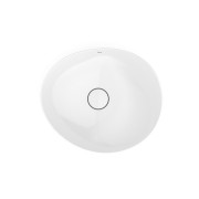 Ohtake vasque à poser en fineceramic 467 x 405 mm blanc brillant - ROCA A327A1N000 