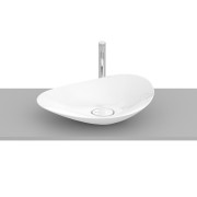 Ohtake vasque à poser en fineceramic 623 x 385 mm blanc brillant - ROCA A327A1P000 
