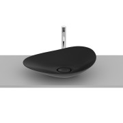 Ohtake vasque à poser en fineceramic 623 x 385 mm noir mat - ROCA A327A1P080 