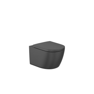 Meridian cuvette suspendue rimless vortex fixations cachées noir mat 540x360 - ROCA A346747080 