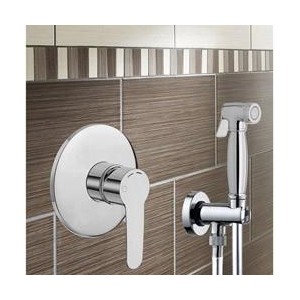 Pack encastré et douchette WC chromé NEWDAY - CRISTINA ONDYNA XND11850