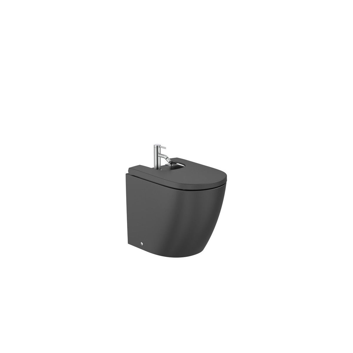 Meridian bidet au sol noir mat - ROCA A357747080 