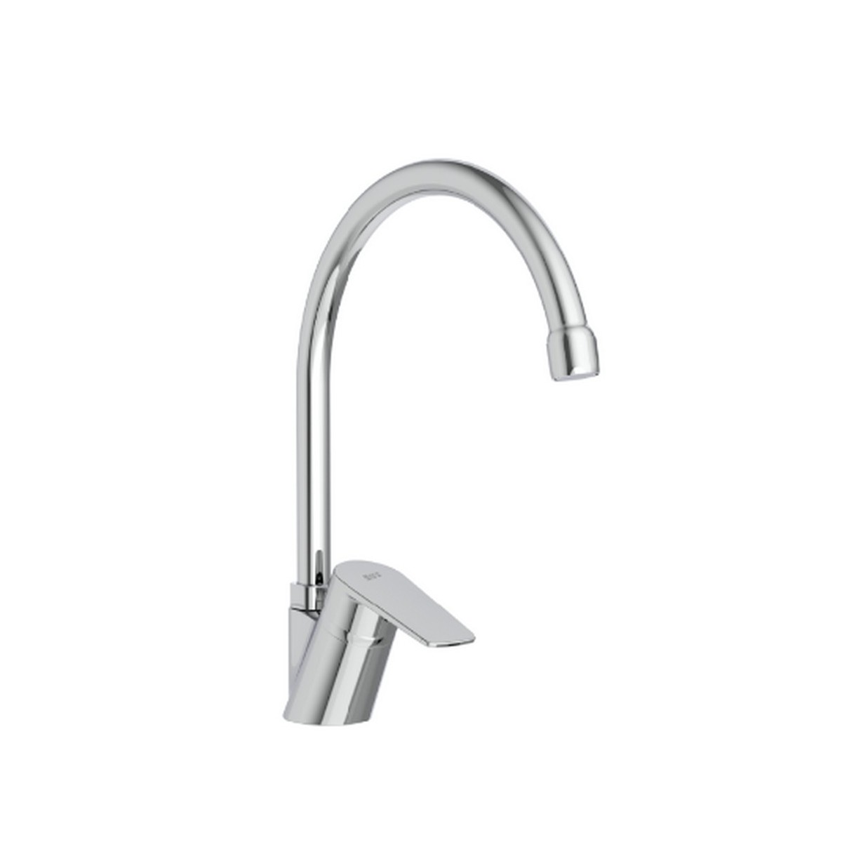 Polo+ mitigeur évier monotrou bec tube mobile, avec flexibles d'alimentation - ROCA A5A8B6GC0F 