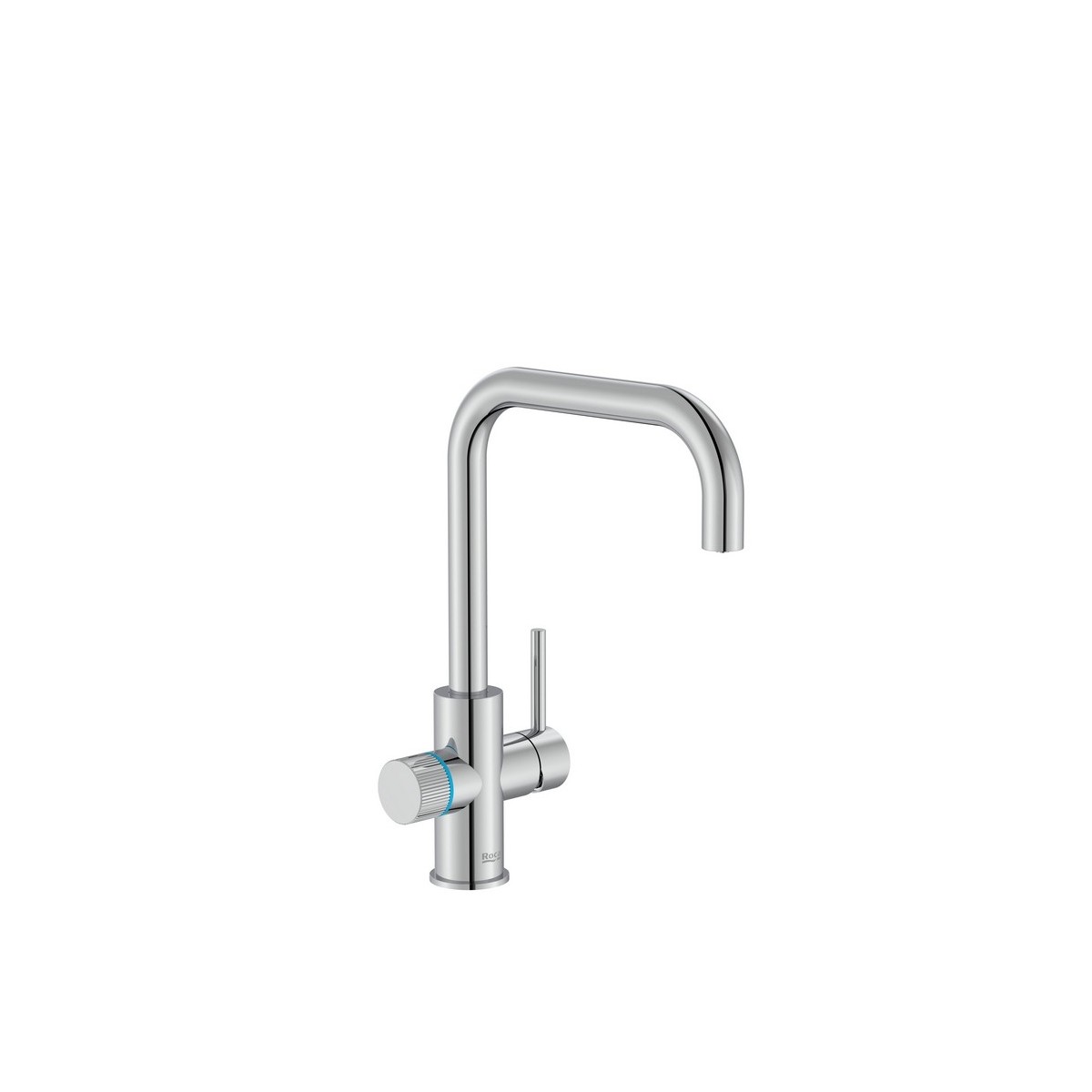 Aquafy mitigeur évier à bec tube à double sortie chromé - ROCA A5A8C3GC00 