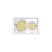 Ps3 boutons pour combiner avec panneau frontal ps3 or brossé - ROCA A8904233VA 