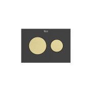 Ps3 boutons pour combiner avec panneau frontal ps3 or brossé - ROCA A8904233VA 