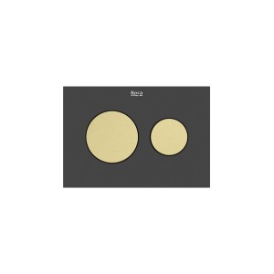 Ps3 boutons pour combiner avec panneau frontal ps3 or brossé - ROCA A8904233VA 