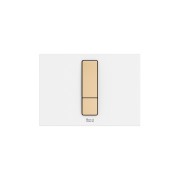 Ps4 panneau frontal pour combiner avec boutons ps4 dual blanc - ROCA A890521300 