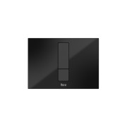 Ps4 panneau frontal pour combiner avec boutons ps4 dual verre noir brillant - ROCA A890521388 