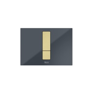 Ps4 panneau frontal pour combiner avec boutons ps4 dual verre anthracite brillan - ROCA A8905213AA 