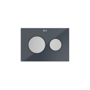 Ps3 panneau frontal pour combiner avec boutons ps3 dual verre anthracitebrillant - ROCA A8905233AA 