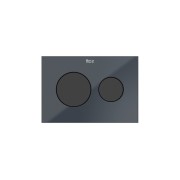 Ps3 panneau frontal pour combiner avec boutons ps3 dual verre anthracitebrillant - ROCA A8905233AA 