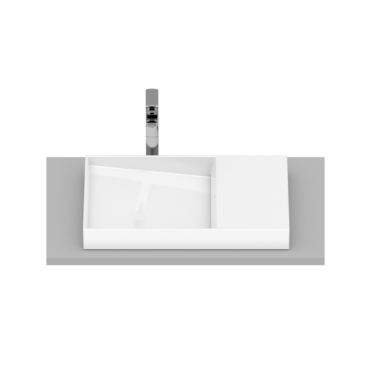 Horizon vasque dash 600x380 mm blanc brillant - ROCA A32727900B 