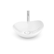 Ohtake vasque à poser en fineceramic 467 x 405 mm blanc brillant - ROCA A327A1N000 