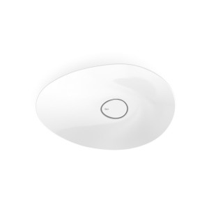 Ohtake vasque à poser en fineceramic 623 x 385 mm blanc brillant - ROCA A327A1P000 