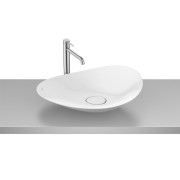 Ohtake vasque à poser en fineceramic 623 x 385 mm blanc brillant - ROCA A327A1P000 