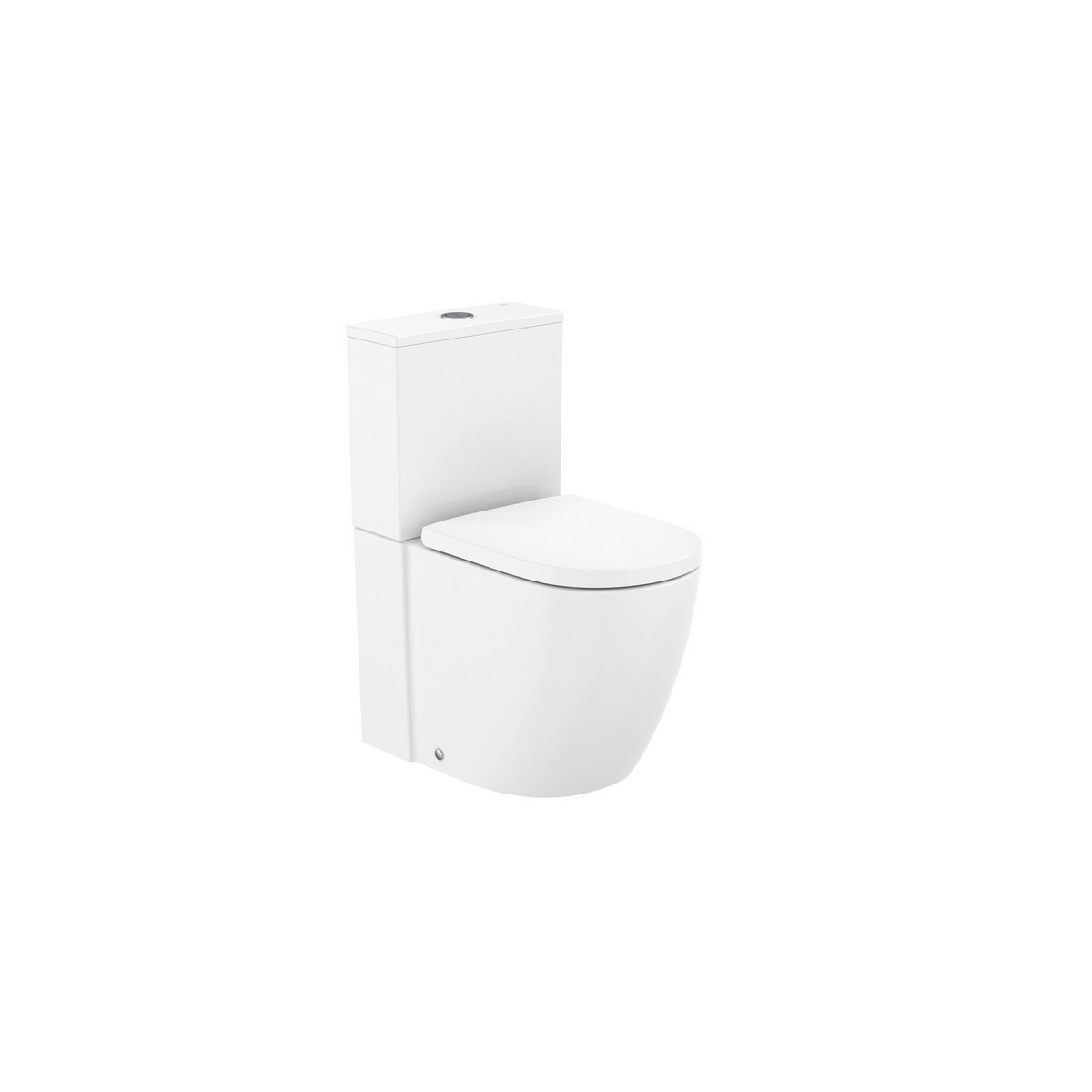 Meridian cuvette au sol rimless vortex dual blanc brillant 630x360mm - ROCA A342747000 