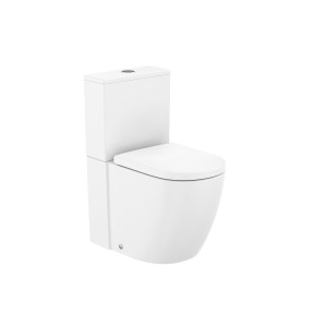 Meridian cuvette au sol rimless vortex dual blanc brillant 630x360mm - ROCA A342747000 