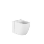 Meridian cuvette au sol rimless vortex dual blanc mat 630x360mm - ROCA A342747620 